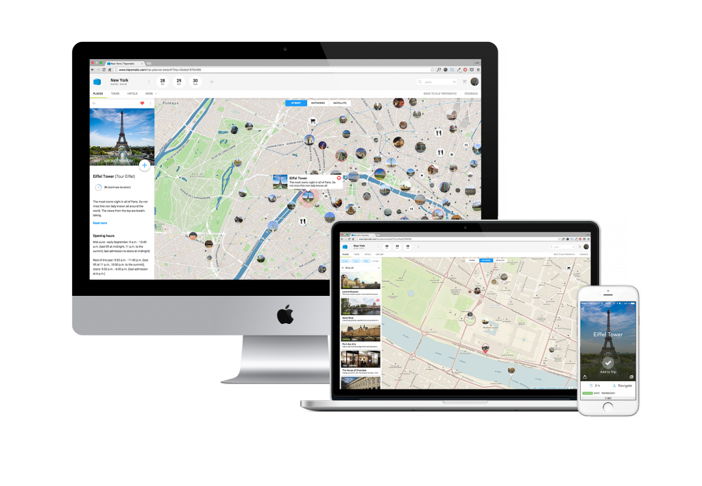 Tripomatic for web, iOS and Andoid.