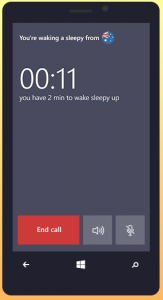 Wake up call from a stranger: good reason to open your eyes